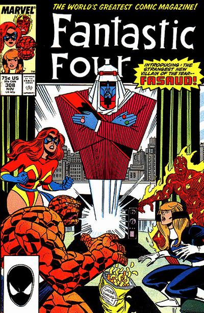 Fantastic Four 1961 #308 Direct ed. - back issue - $3.00