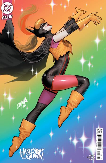 HARLEY QUINN #63 CVR B DAVID NAKAYAMA CARD STOCK