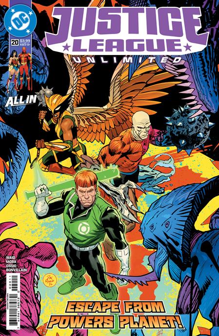 JUSTICE LEAGUE UNLIMITED #20 CVR A DAN MORA