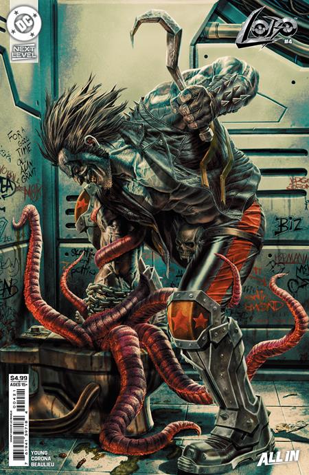 LOBO #4 CVR B LEE BERMEJO CARD STOCK