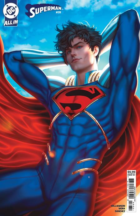 SUPERMAN #39 CVR C ARIEL DIAZ CARD STOCK THE REIGN OF THE SUPERBOYS
