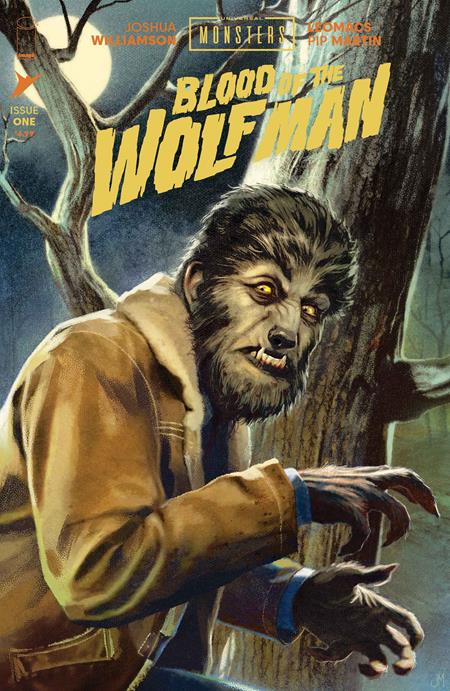 UNIVERSAL MONSTERS BLOOD OF THE WOLF MAN #1 CVR B JOSHUA MIDDLETON (OF 4)