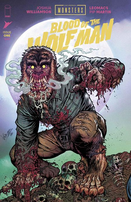 UNIVERSAL MONSTERS BLOOD OF THE WOLF MAN #1 CVR C INC 1:10 MARIA WOLF & MIKE SPICER CONNECTING (OF 4)