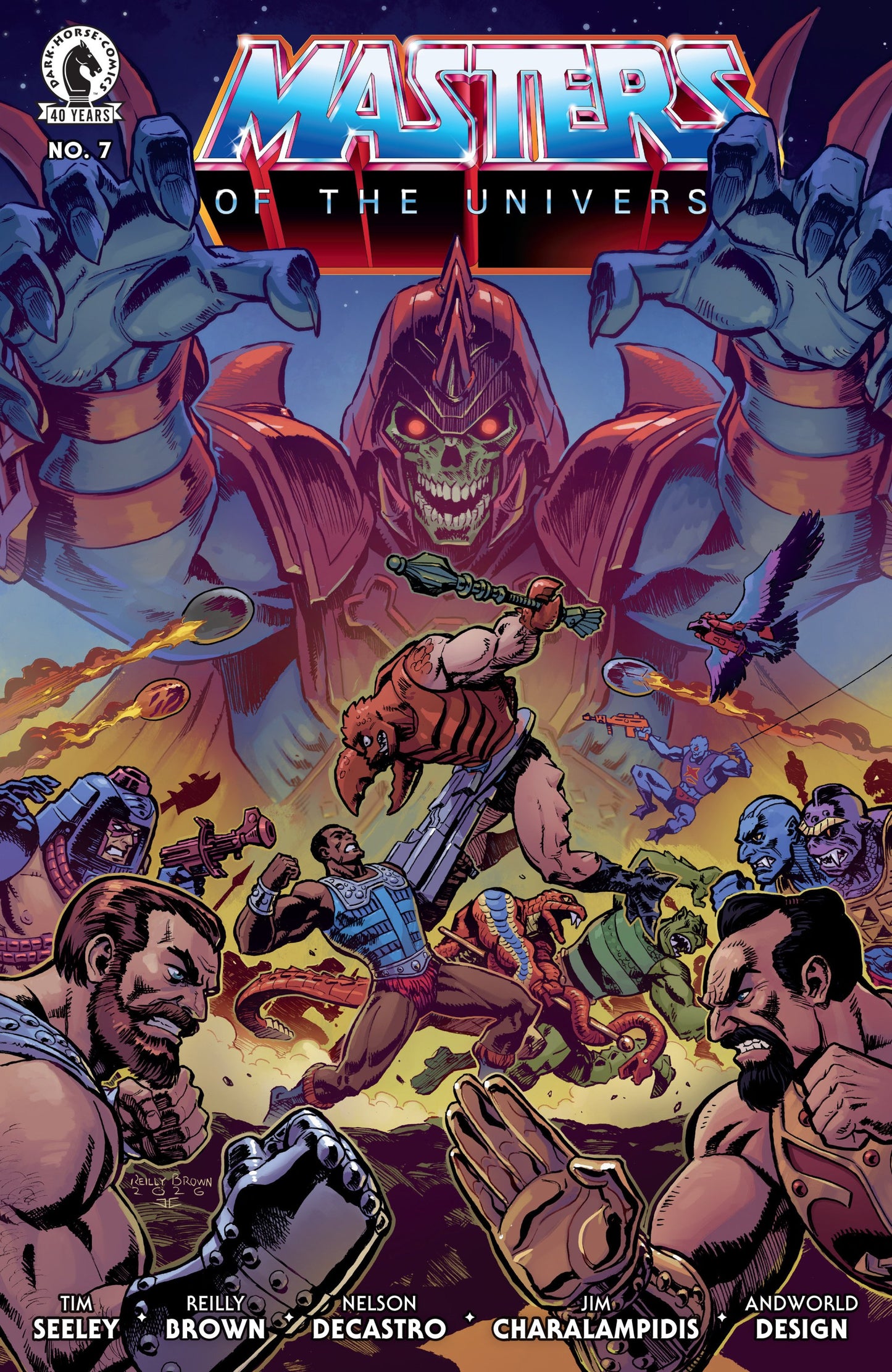 HE-MAN AND THE MASTERS OF THE UNIVERSE #7 CVR A REILLY BROWN