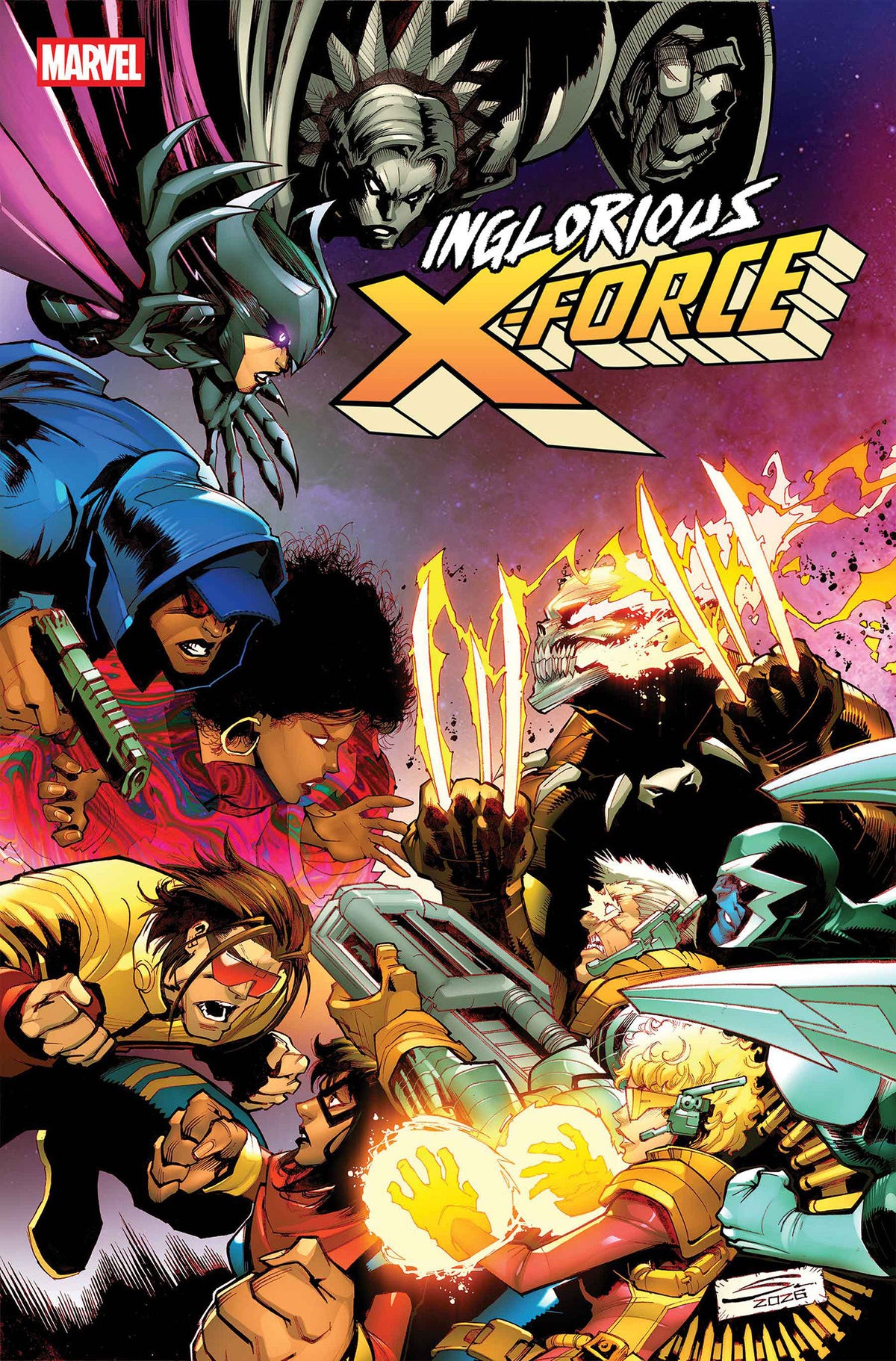 INGLORIOUS X-FORCE #6 GERARDO SANDOVAL CVR B