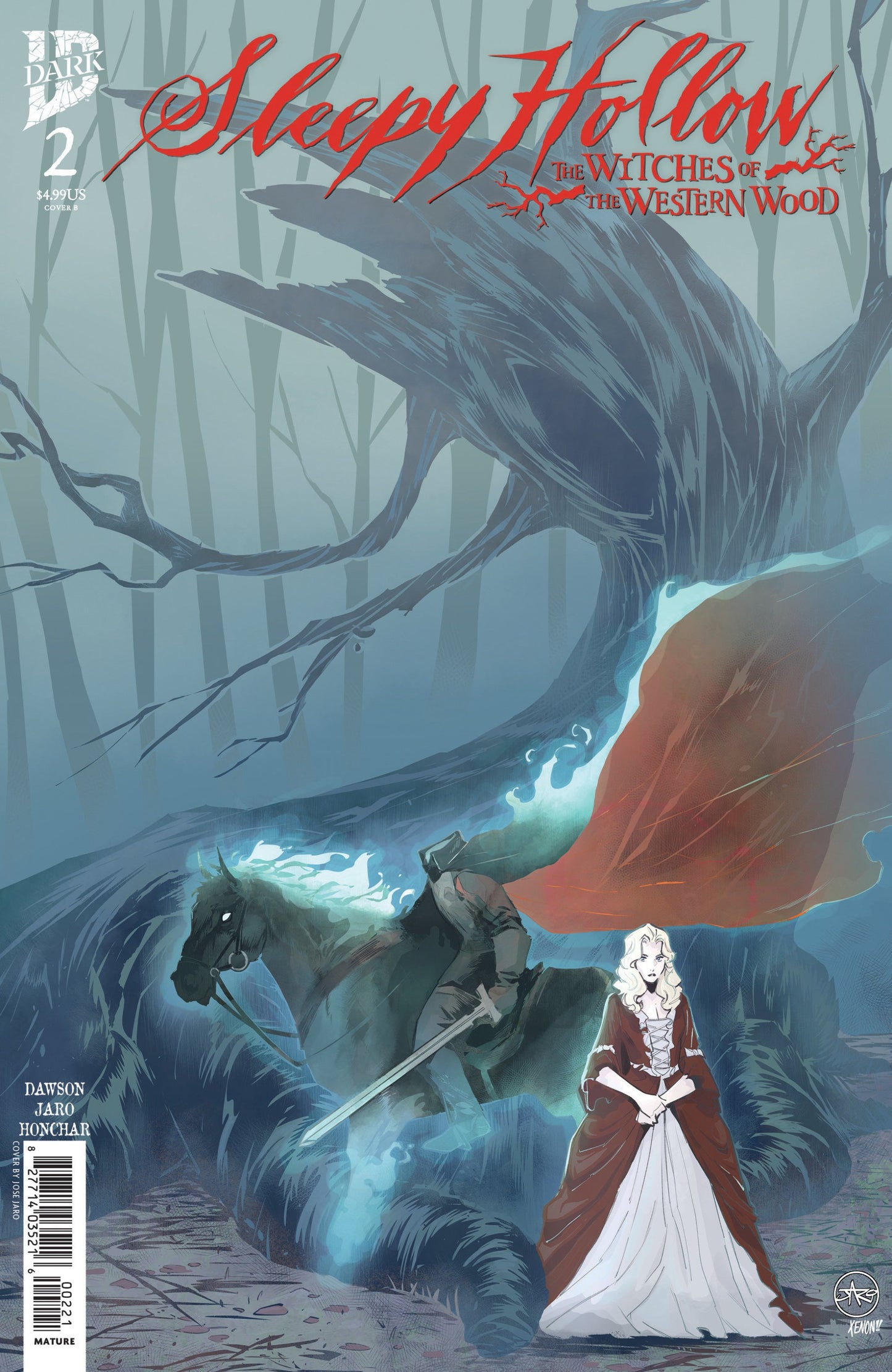 SLEEPY HOLLOW THE WITCHES OF THE WESTERN WOOD #2 JARO CVR B