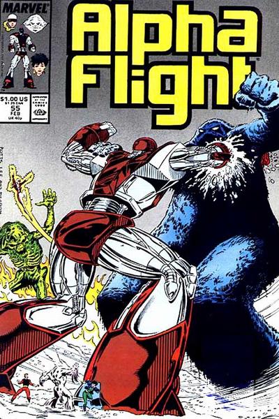 Alpha Flight 1983 #55 - back issue - $3.00