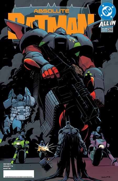 ABSOLUTE BATMAN #20 CVR A NICK DRAGOTTA SECOND PTG