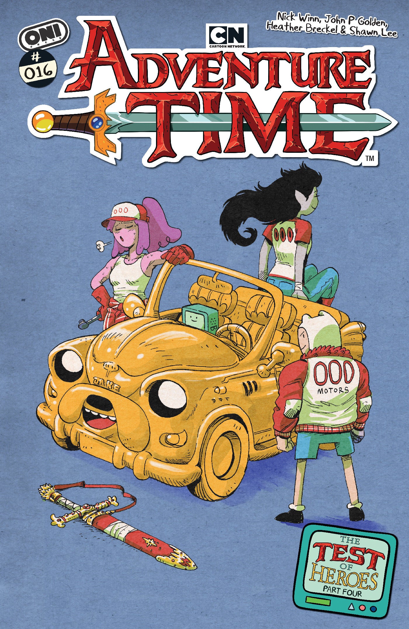 ADVENTURE TIME 2025 #16 CVR B JOHN P GOLDEN