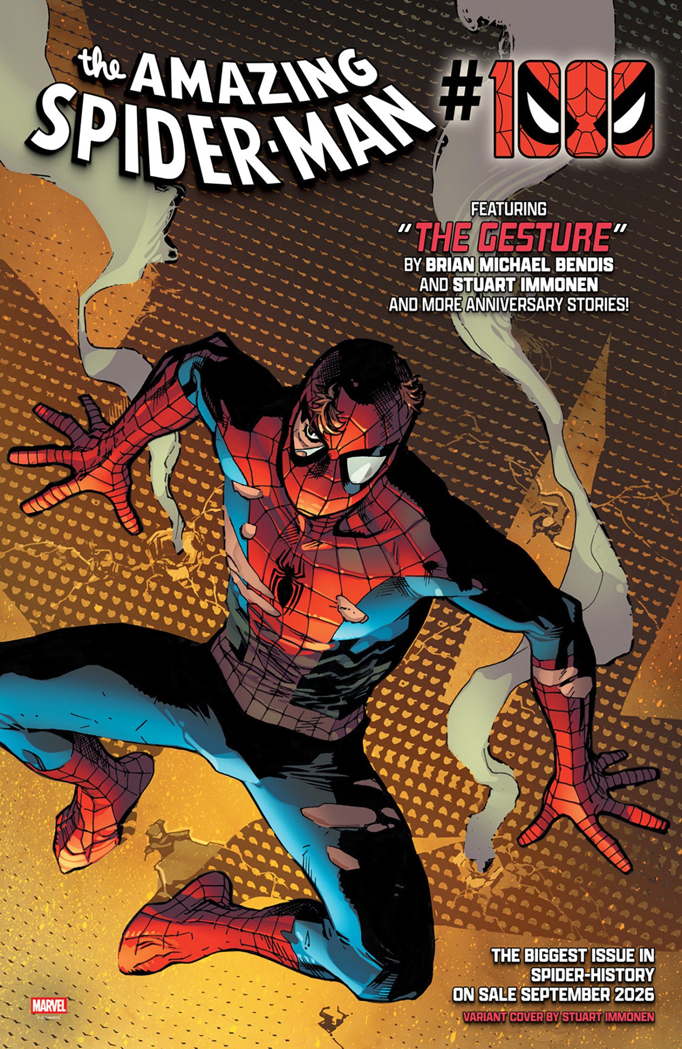 AMAZING SPIDER-MAN #1000 STUART IMMONEN CVR P