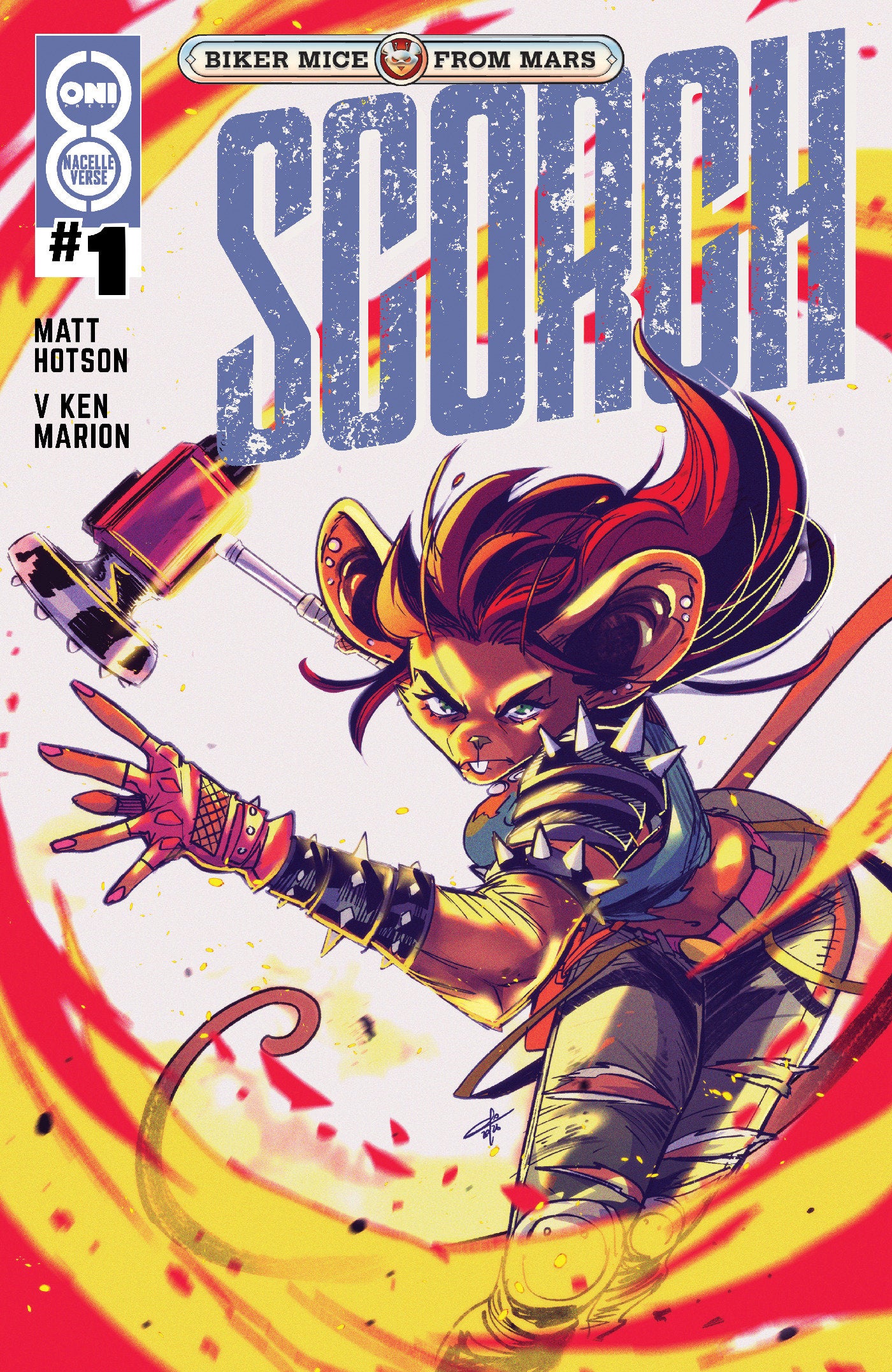 BIKER MICE FROM MARS SCORCH #1 CVR B ELEONORA CARLINI