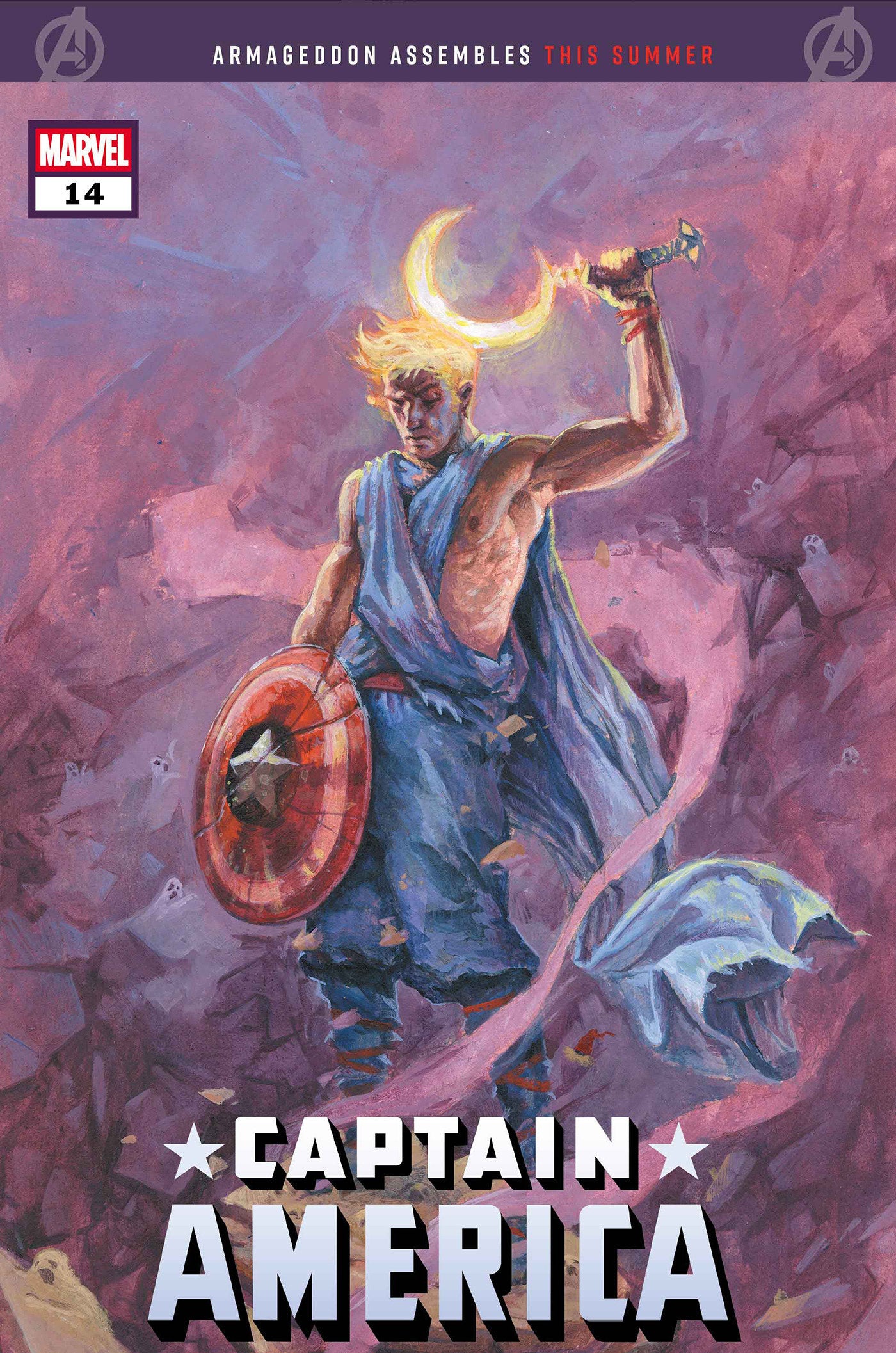 CAPTAIN AMERICA #14 DOMENICO CAVA CVR E