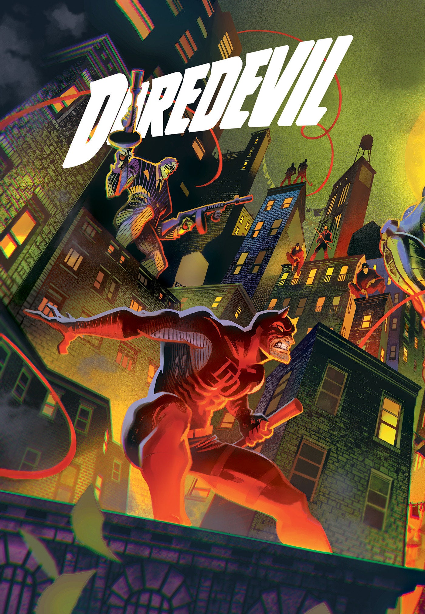 DAREDEVIL #6 FLAVIANO 2-PART CONNECTING CVR D