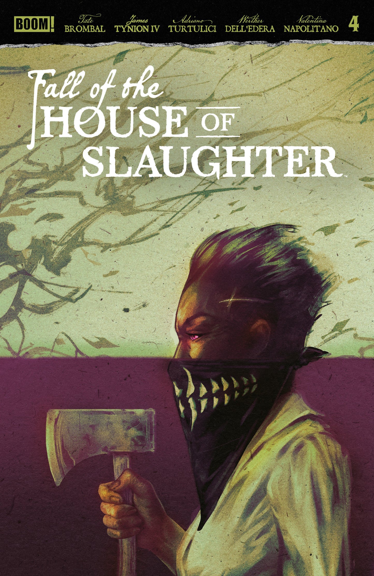 FALL OF THE HOUSE OF SLAUGHTER #4 CONNELLY CVR A