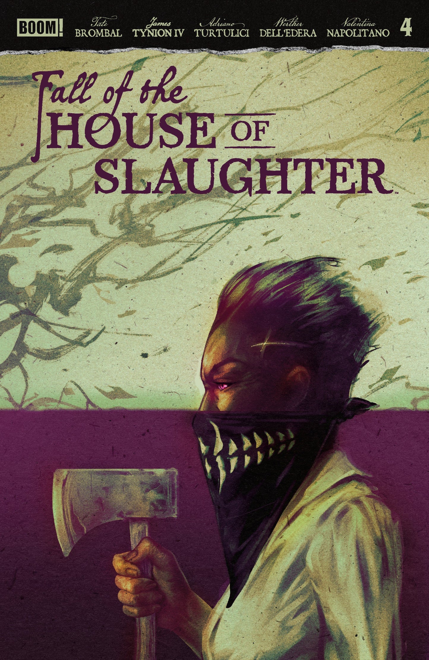 FALL OF THE HOUSE OF SLAUGHTER #4 CONNELLY CVR A