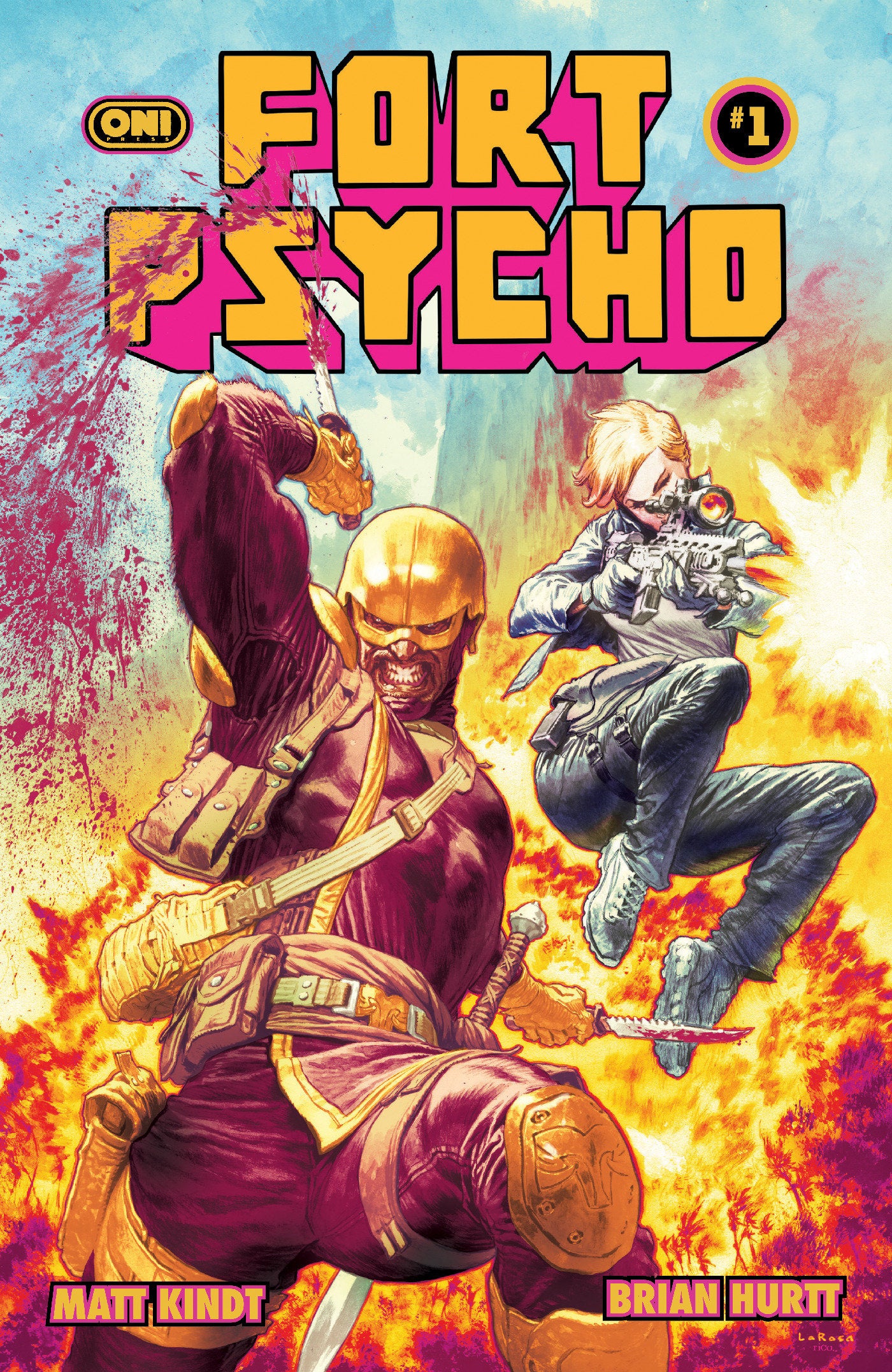 FORT PSYCHO #1 CVR B LEWIS LAROSA