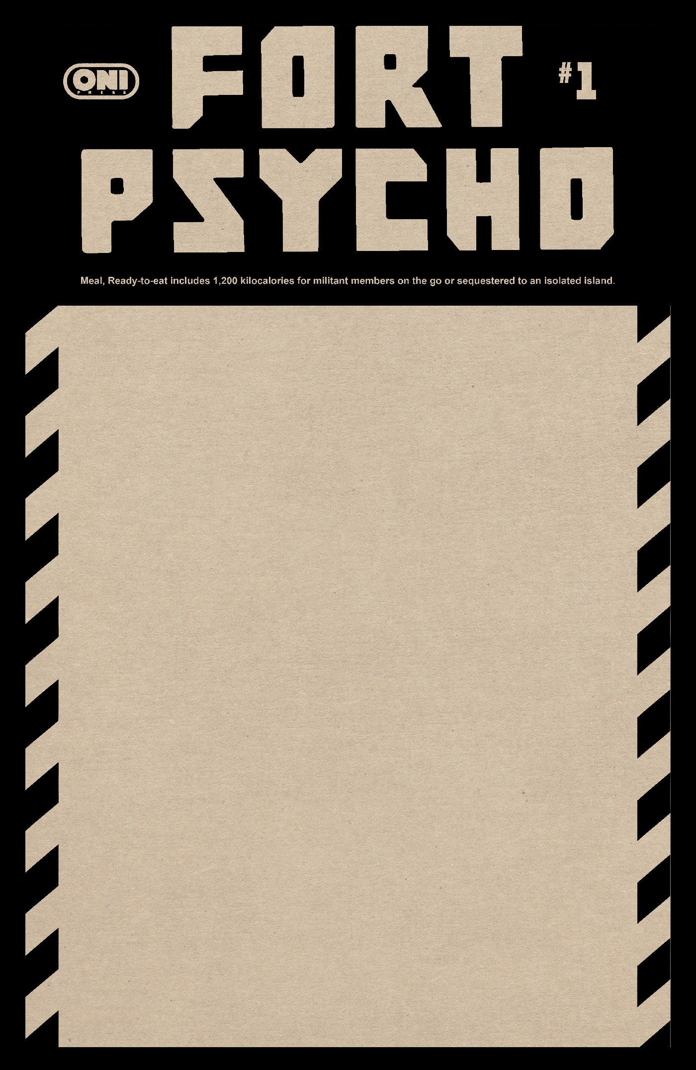 FORT PSYCHO #1 CVR E BLANK SKETCH