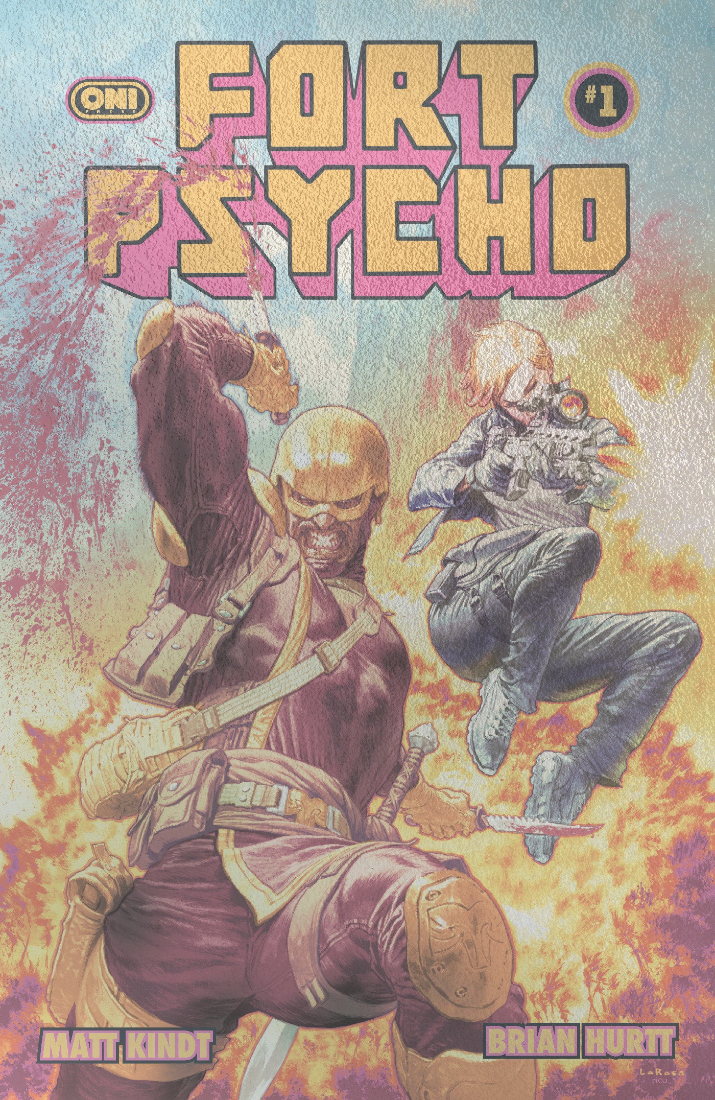 FORT PSYCHO #1 CVR F LEWIS LAROSA FOIL