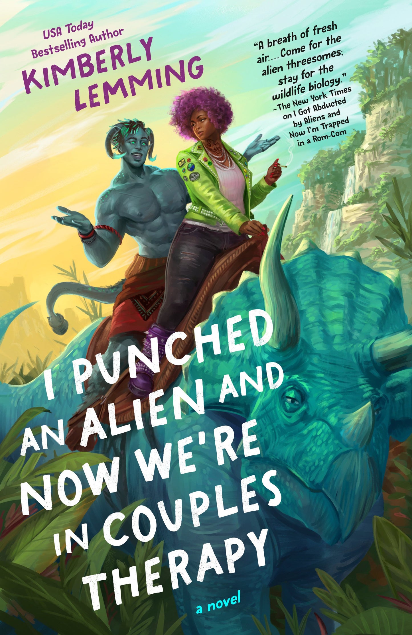 I PUNCHED AN ALIEN AND NOW WERE IN COUPLES THERAPY TP