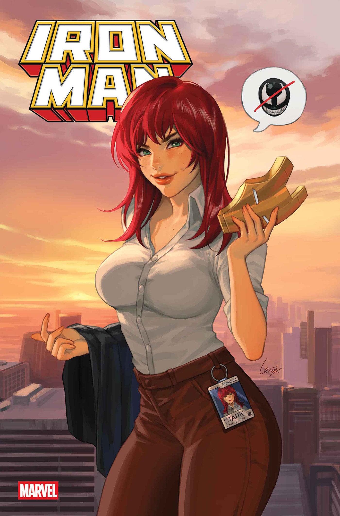 IRON MAN #8 LEIRIX MARY JANE WATSON CVR D