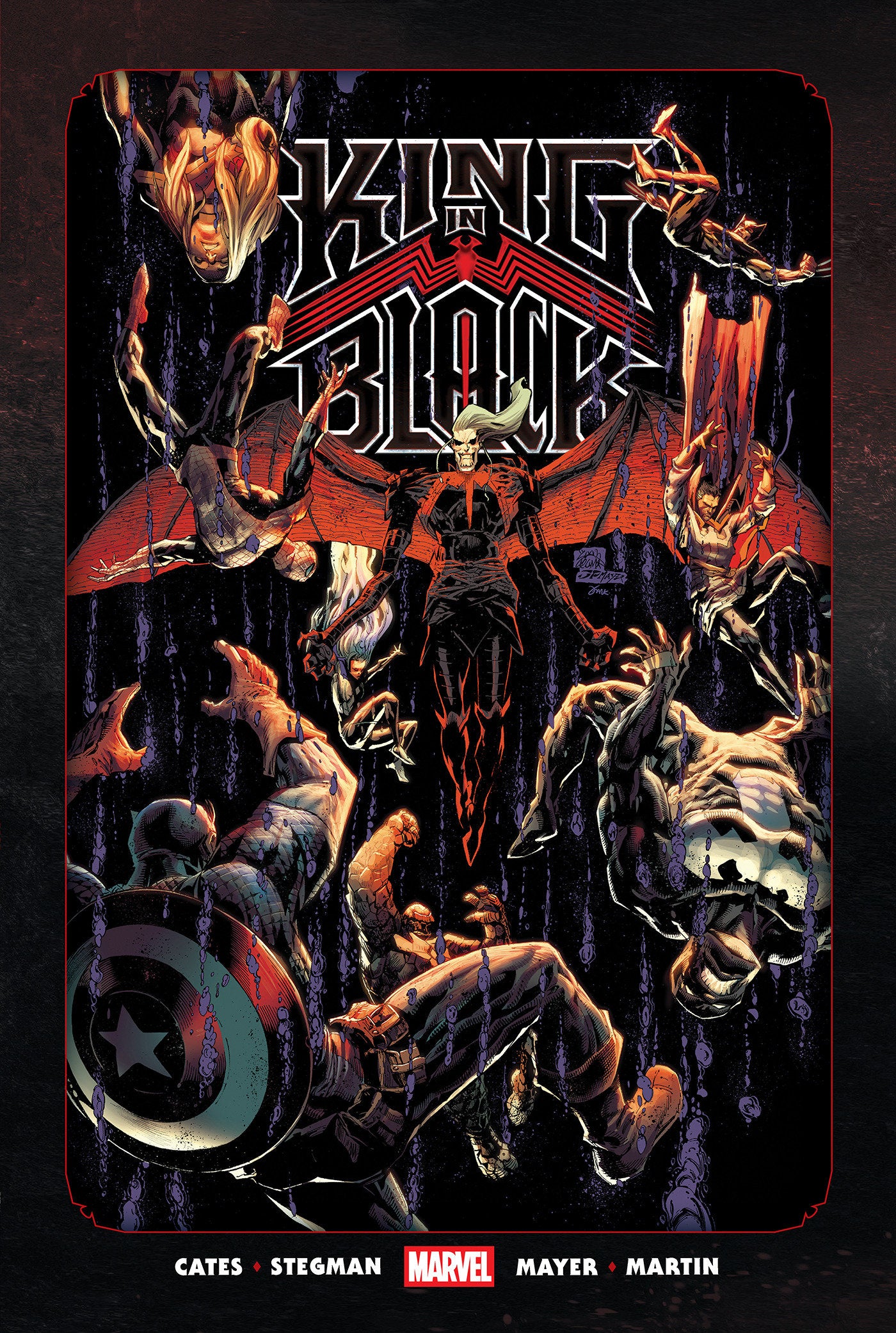 KING IN BLACK OMNIBUS RYAN STEGMAN FALL COVER NEW PRINTING HC
