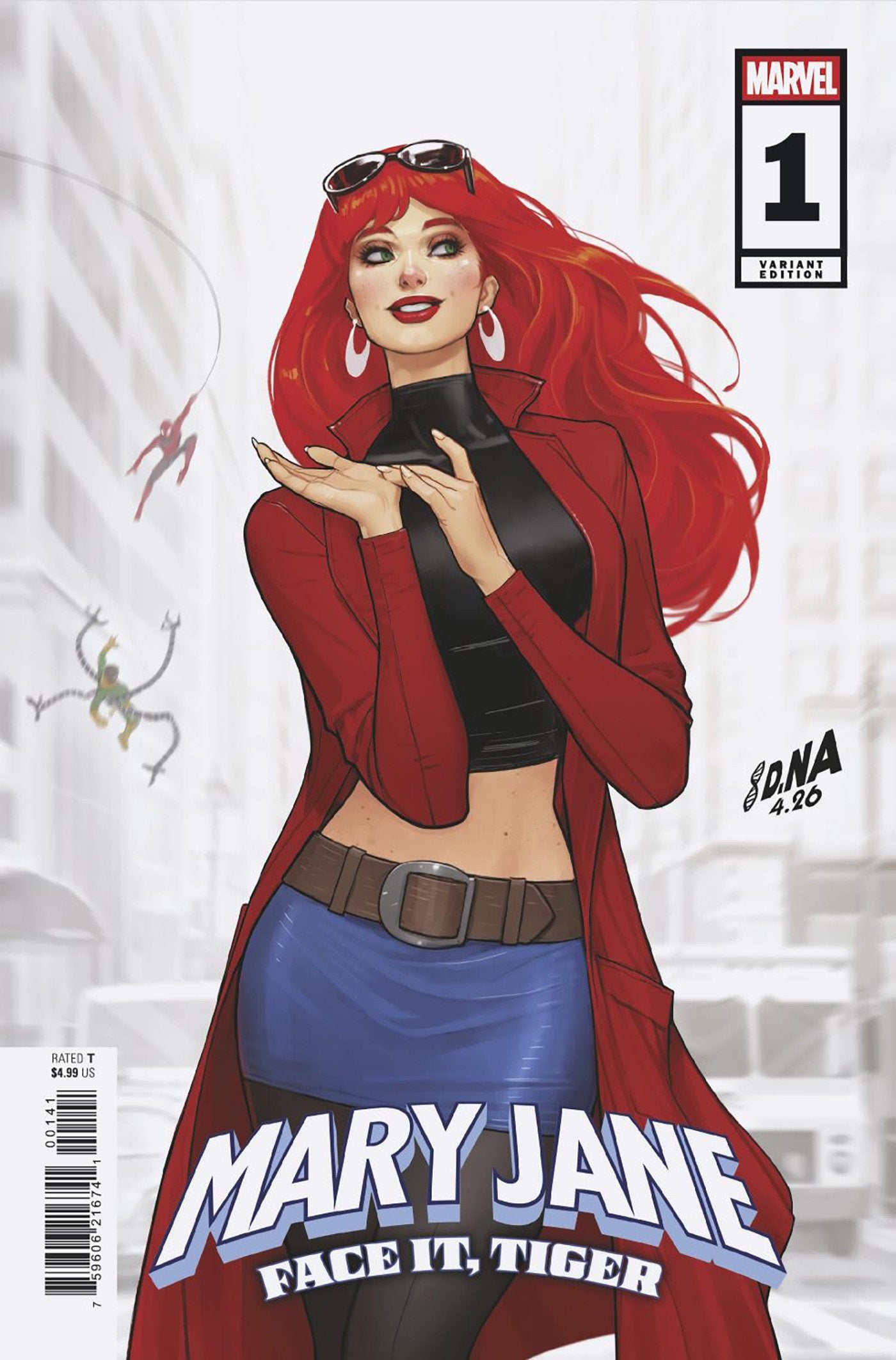 MARY JANE FACE IT TIGER #1 DAVID NAKAYAMA CVR D