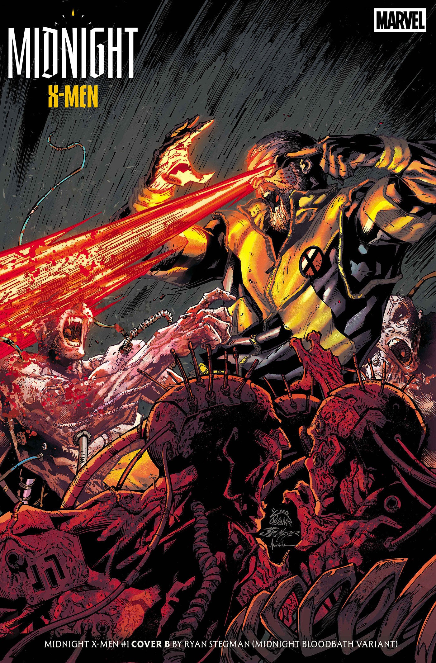 MIDNIGHT X-MEN #1 RYAN STEGMAN MIDNIGHT BLOODBATH CVR B