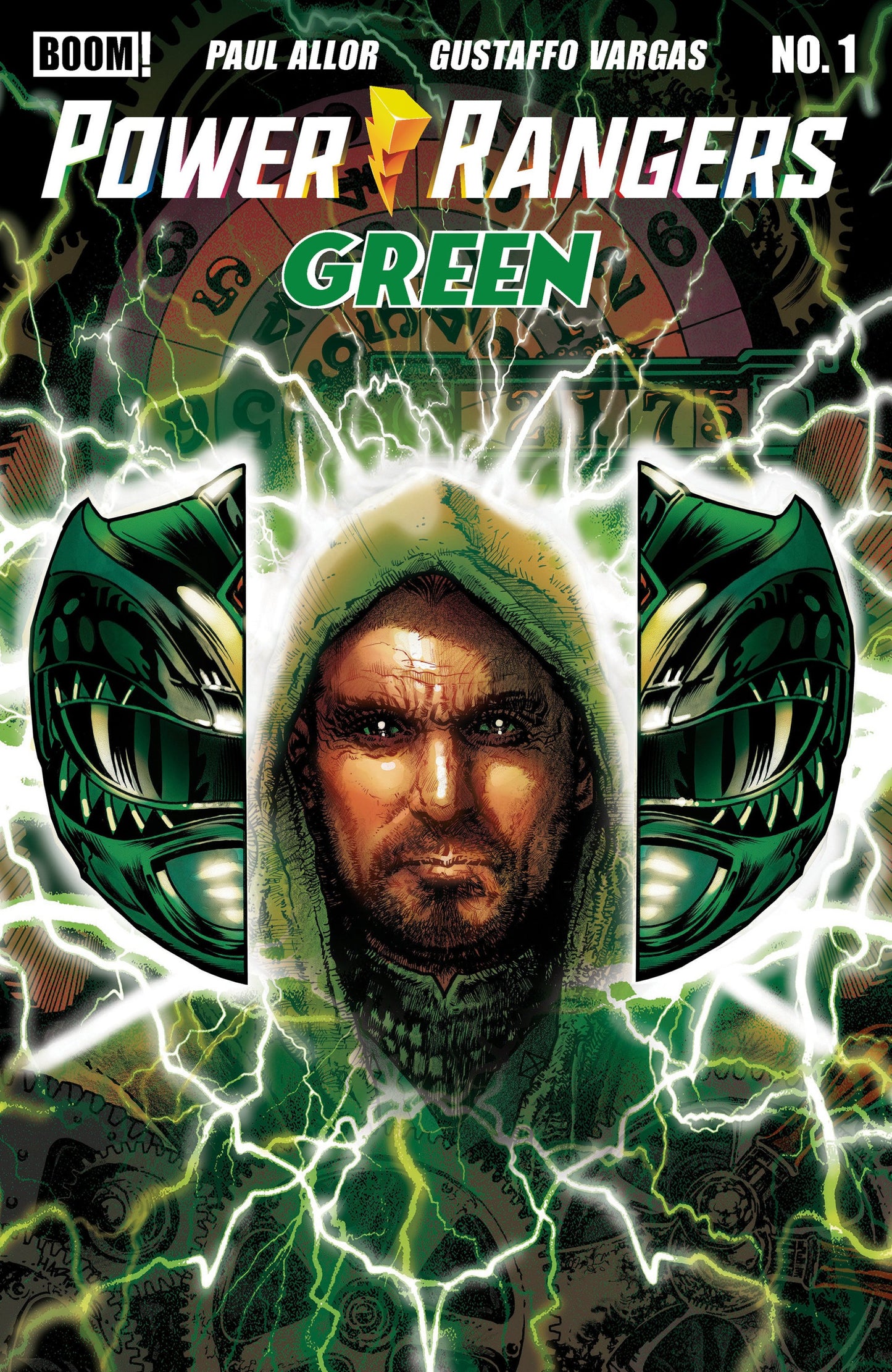 POWER RANGERS GREEN #1 HARRIS CVR A