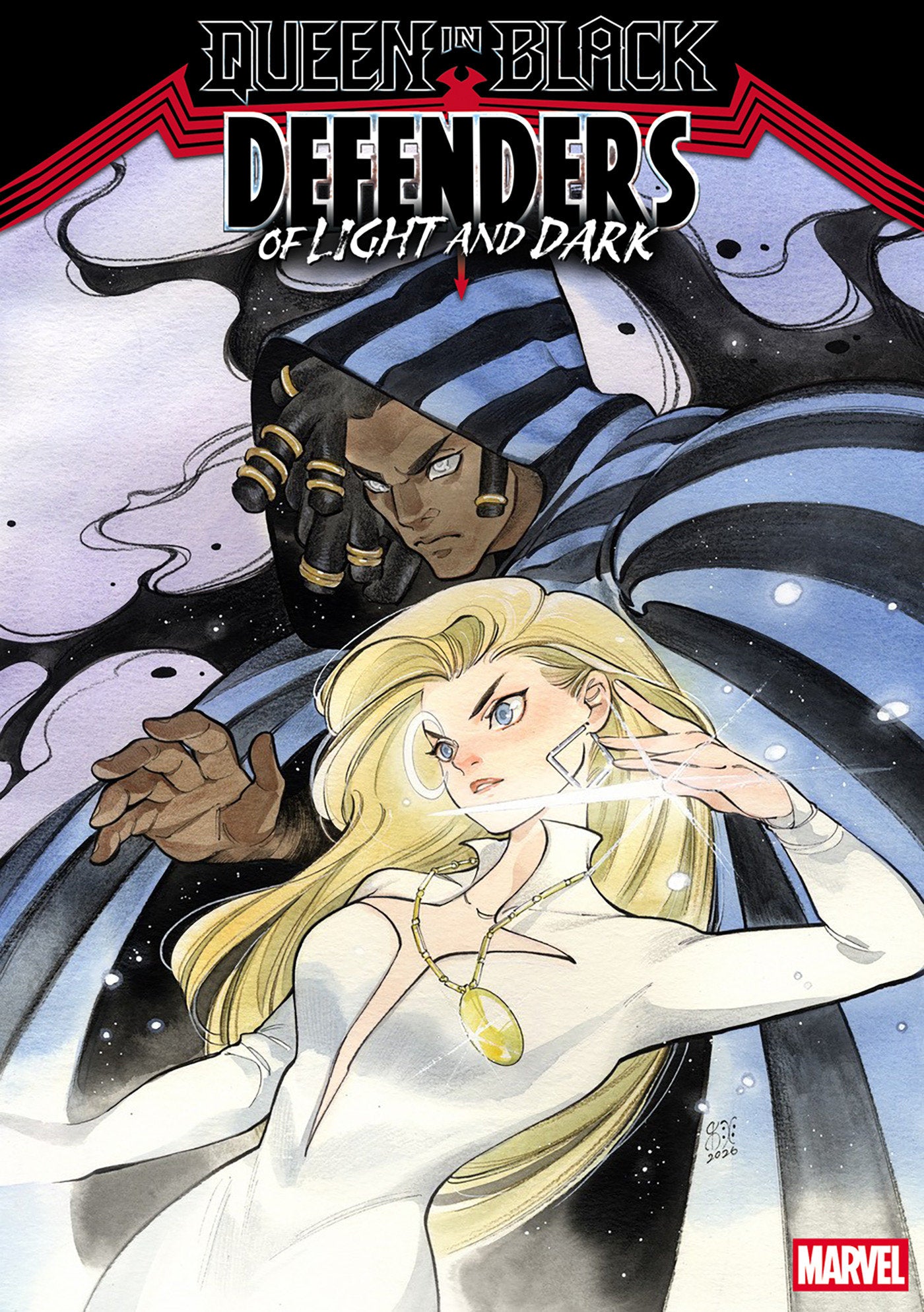QUEEN IN BLACK DEFENDERS OF LIGHT AND DARK #2 PEACH MOMOKO CVR B - QUEEN IN BLACK