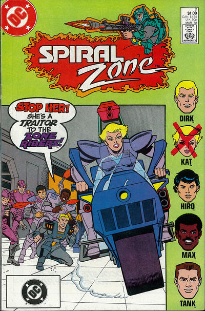Spiral Zone 1988 #2 Direct ed. - back issue - $3.00
