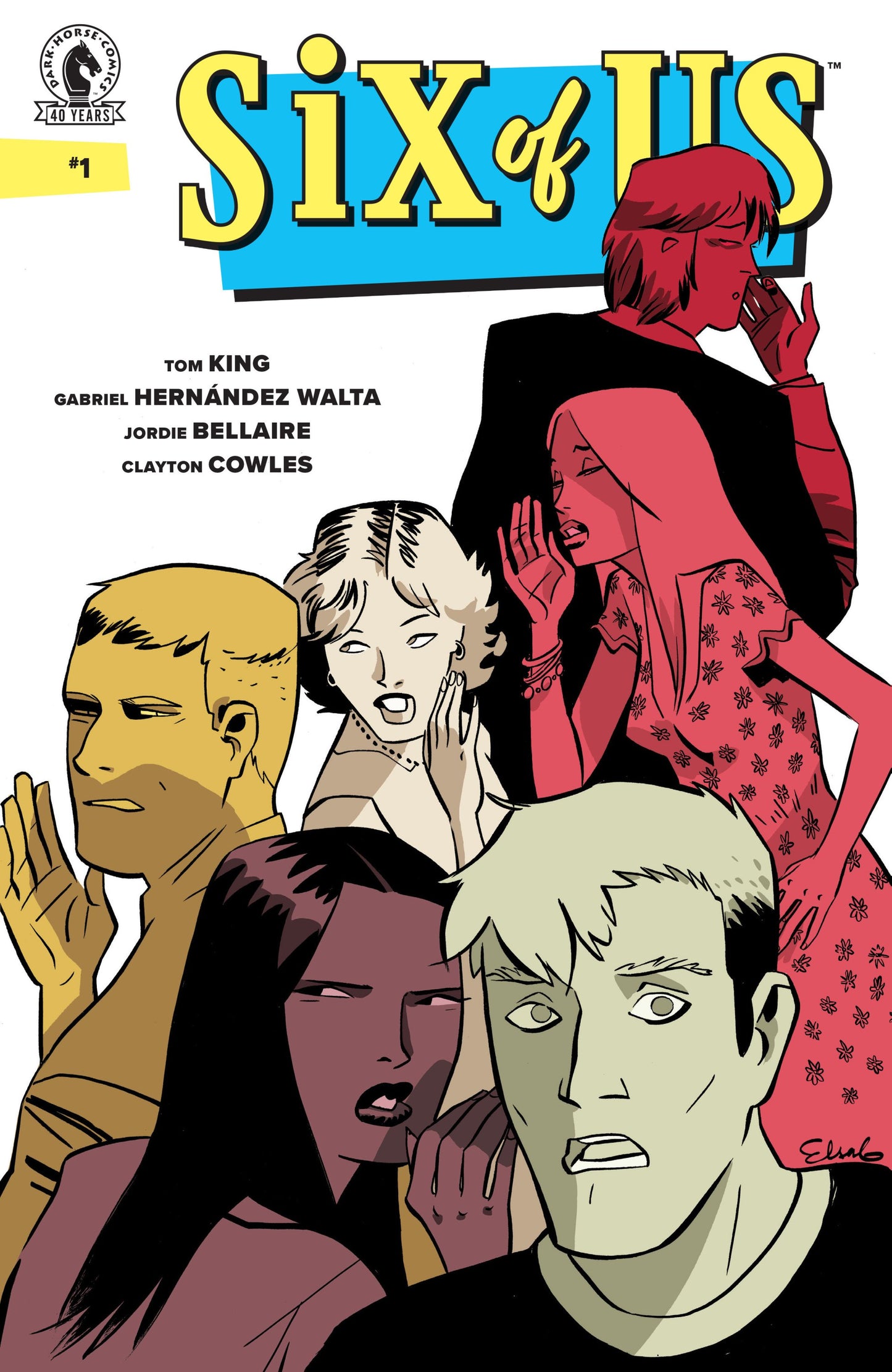 SIX OF US #1 CVR C ELSA CHARRETIER