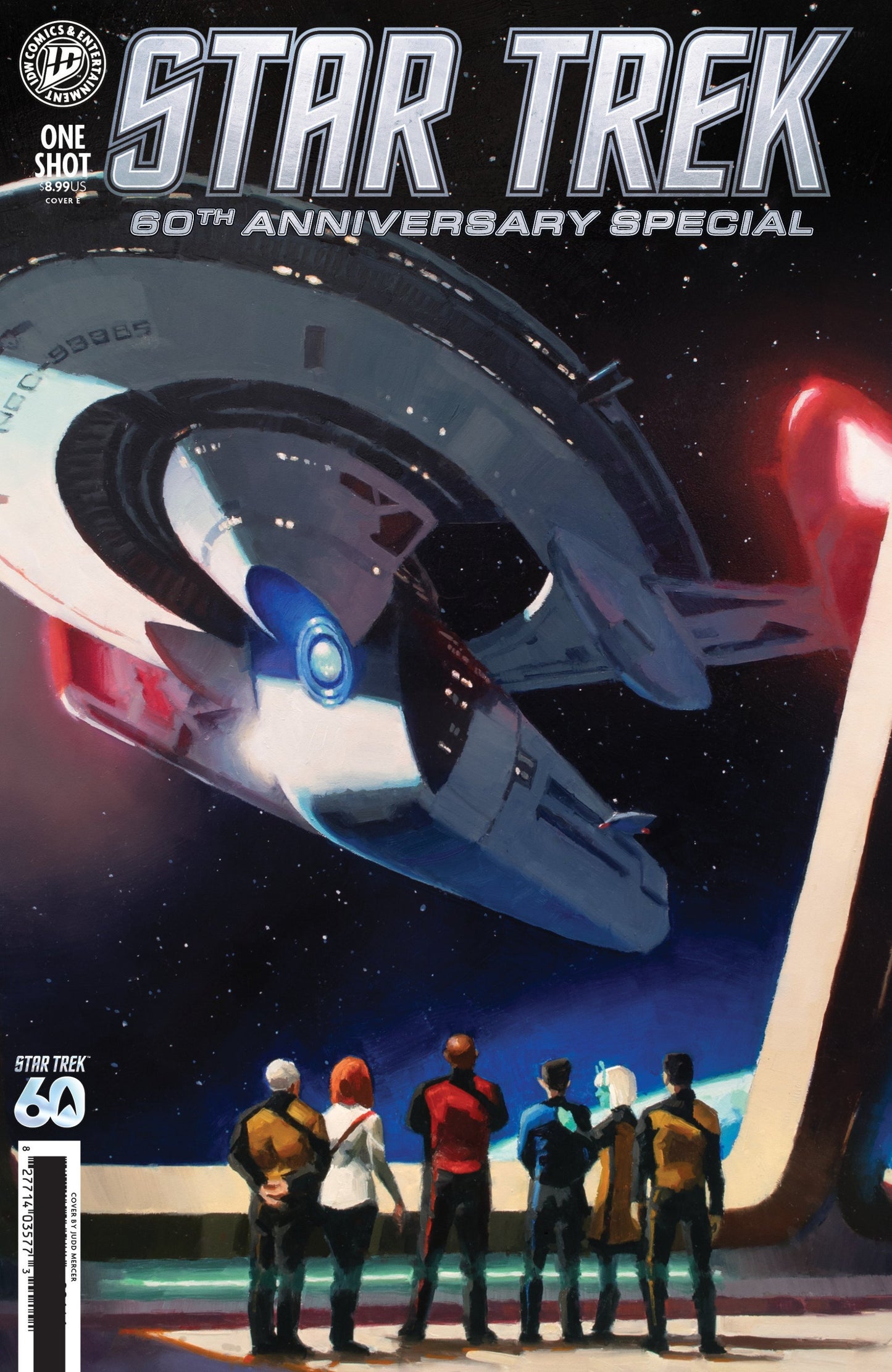 STAR TREK 60TH ANNIVERSARY SPECIAL MERCER CVR G
