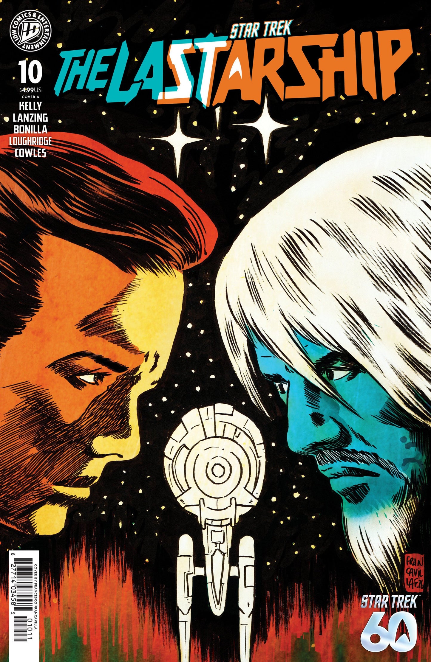 STAR TREK THE LAST STARSHIP #10 FRANCAVILLA CVR A