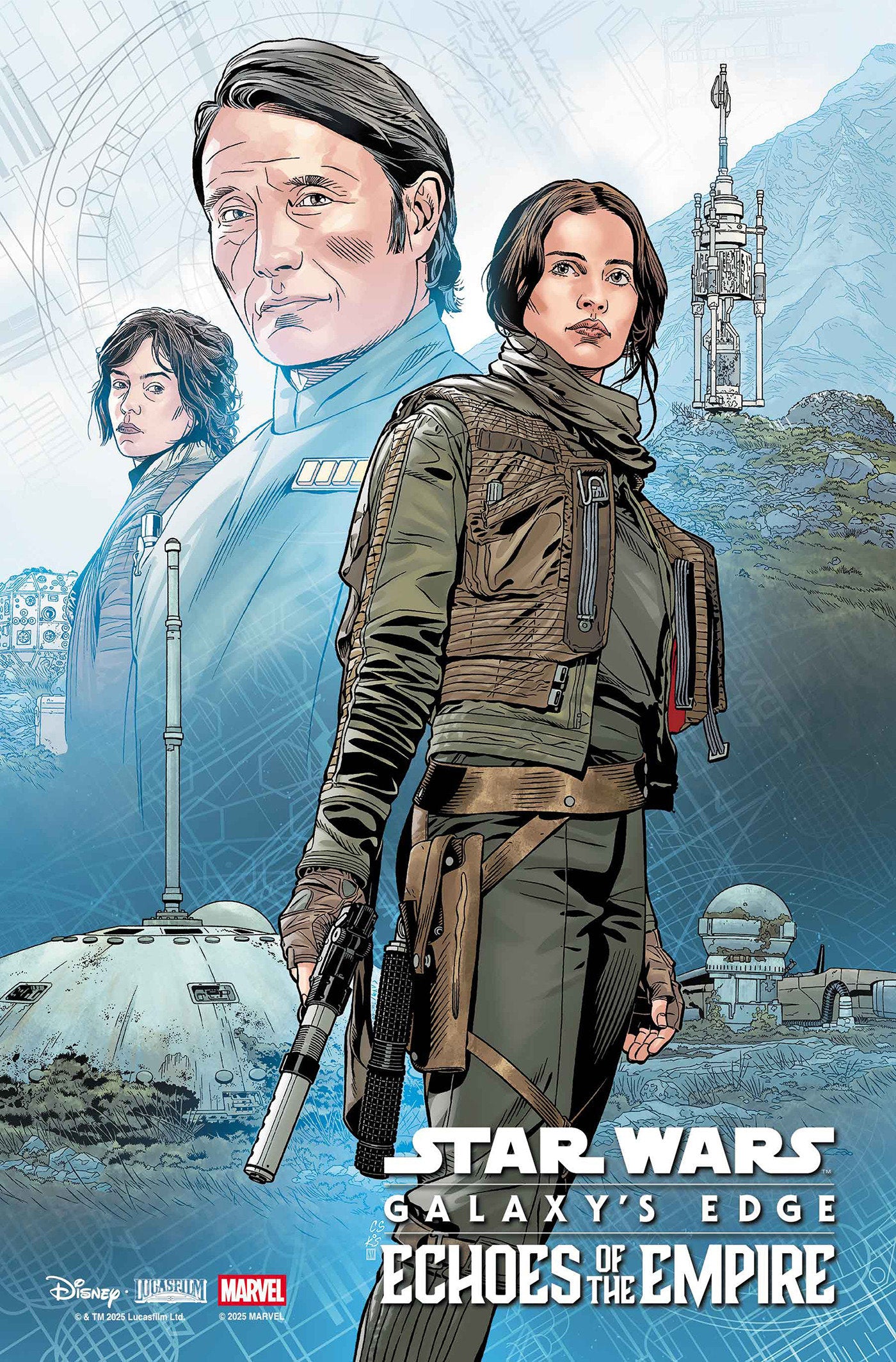 STAR WARS GALAXYS EDGE - ECHOES OF THE EMPIRE #5 CHRIS SPROUSE ROGUE ONE 10TH ANNIVERSARY CVR C