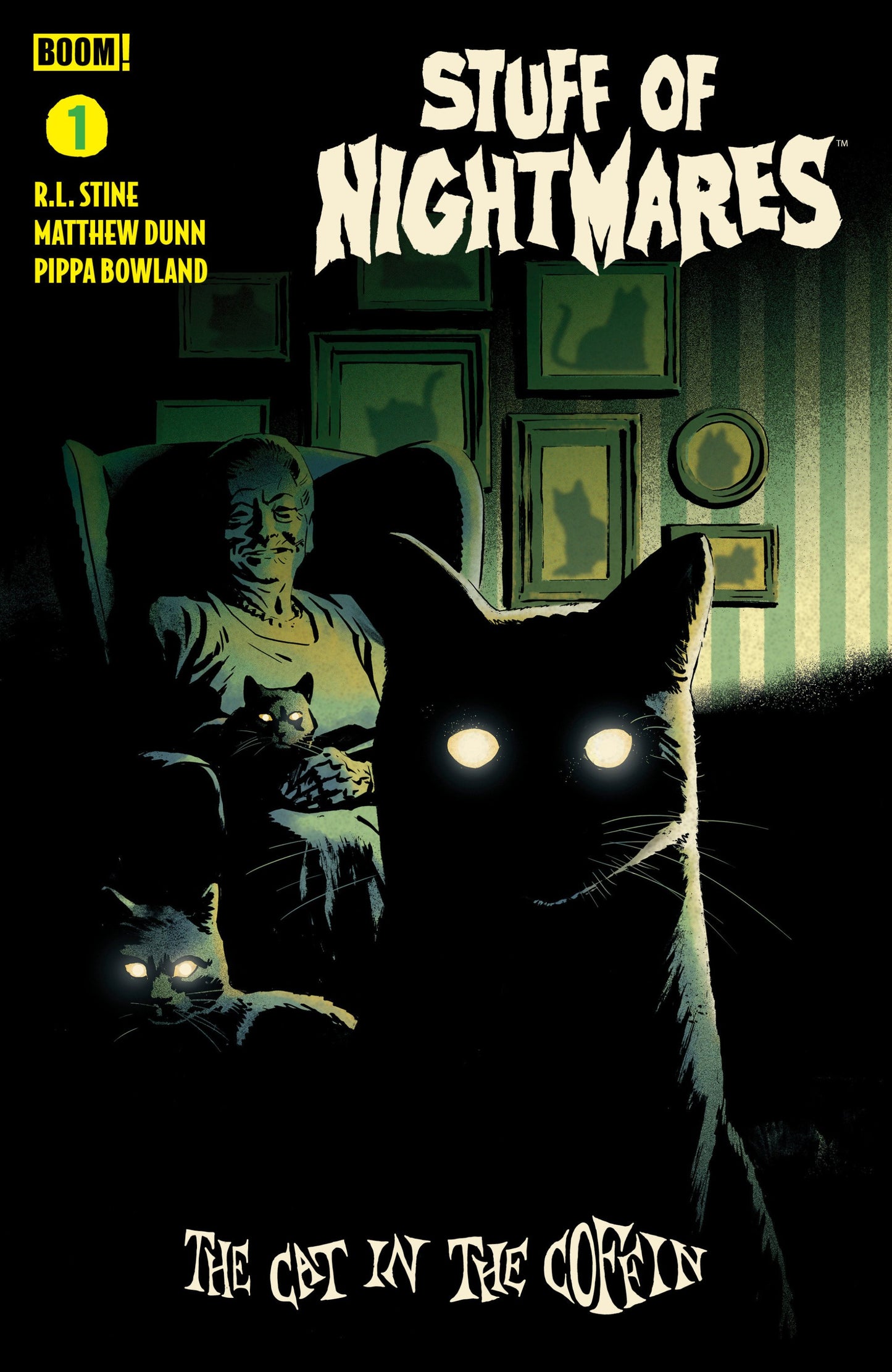 STUFF OF NIGHTMARES THE CAT IN THE COFFIN #1 HOMAGE GORHAM CVR C