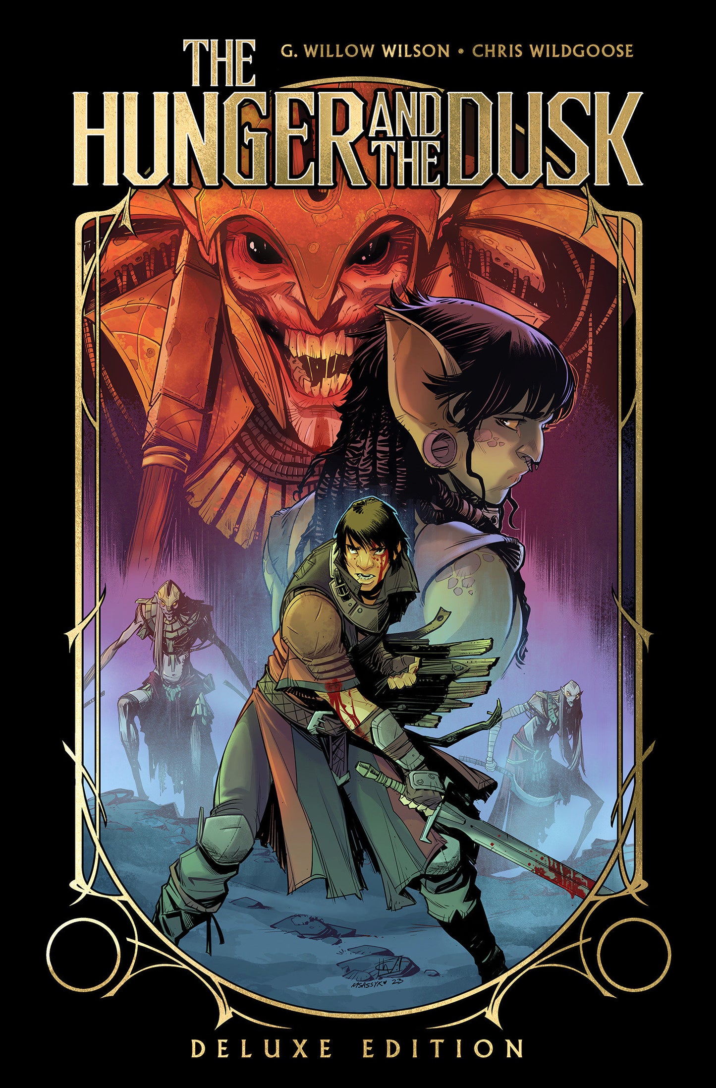 THE HUNGER AND THE DUSK BOOK 01 HC - DELUXE EDITION