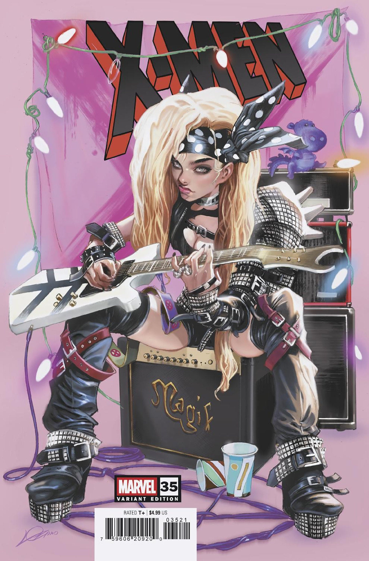 X-MEN #35 ALEXANDER LOZANO 80S MAGIK CVR B