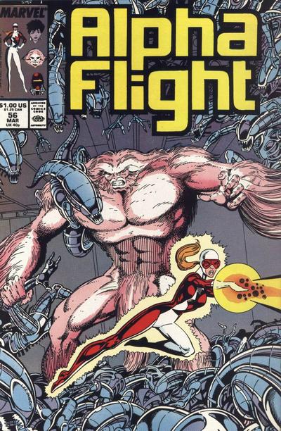 Alpha Flight 1983 #56 - back issue - $4.00