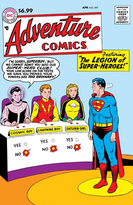 ADVENTURE COMICS #247 FACSIMILE EDITION CVR C CURT SWAN FOIL