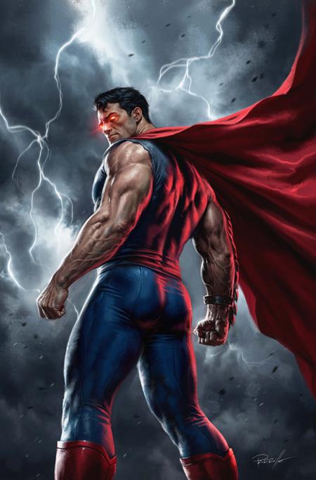 ADVENTURES OF SUPERMAN BOOK OF EL #11 CVR B LUCIO PARRILLO CARD STOCK (OF 12)