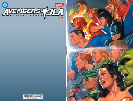 AVENGERS JLA #4 FACSIMILE EDITION CVR B ALEX ROSS DC MARVEL CONNECTING