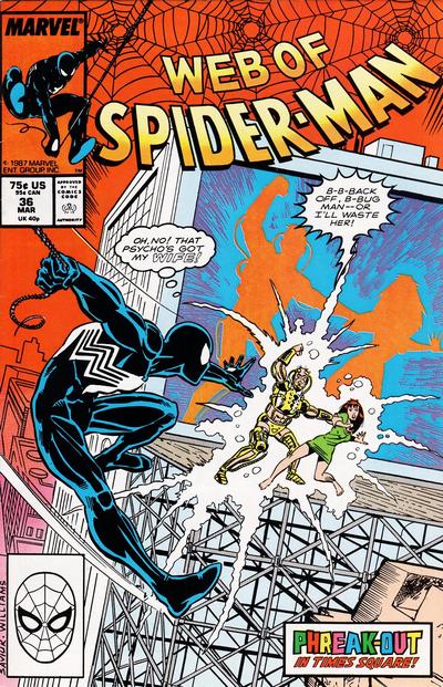 Web of Spider-Man 1985 #36 Direct ed. - No Condition Defined - $25.00