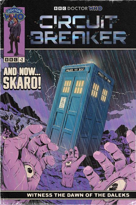 DOCTOR WHO CIRCUIT BREAKER #2 CVR D FLOPS DALEK TAKEOVER CARDSTOCK (OF 2)