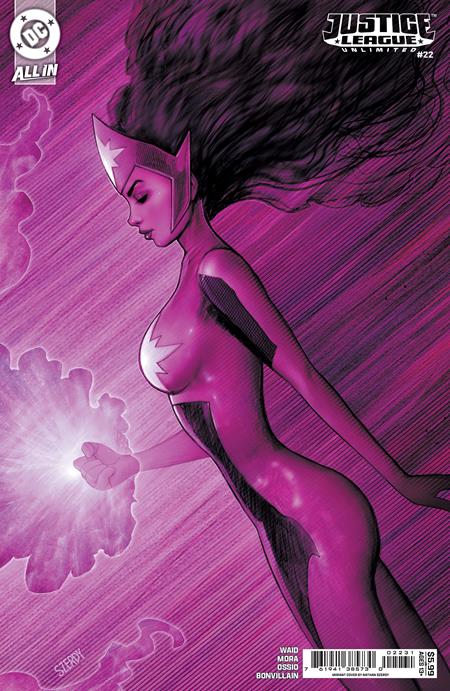 JUSTICE LEAGUE UNLIMITED #22 CVR C NATHAN SZERDY CARD STOCK