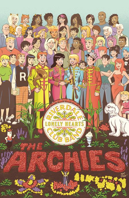 LAUGH #166 FACSIMILE EDITION CVR B MATT TALBOT SGT PEPPERS