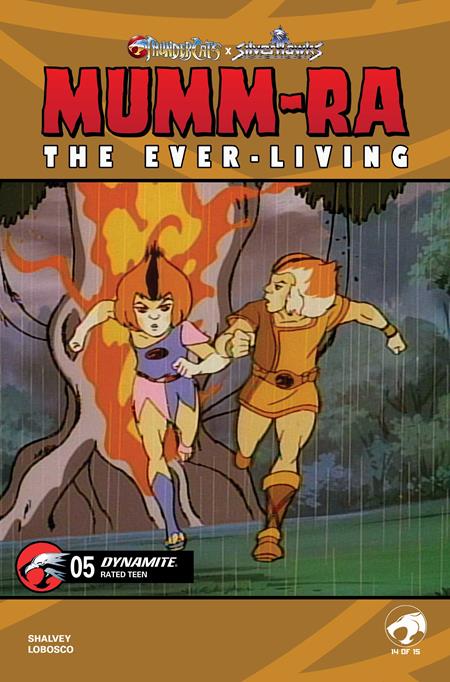 MUMM RA THE EVER LIVING #5 CVR E ANIMATION ART
