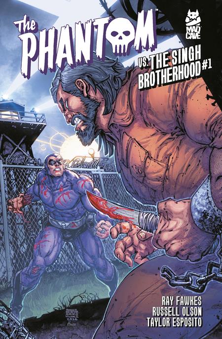 PHANTOM VS THE SINGH BROTHERHOOD ONE-SHOT CVR B FREDDIE WILLIAMS II ANDREW DALHOUSE