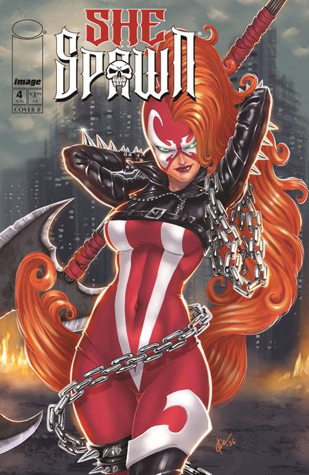 SHE-SPAWN #4 CVR B DAVE HARRIGAN (OF 5)