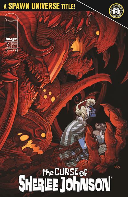 SPAWN THE CURSE OF SHERLEE JOHNSON #7 CVR B CHRIS STEVENS