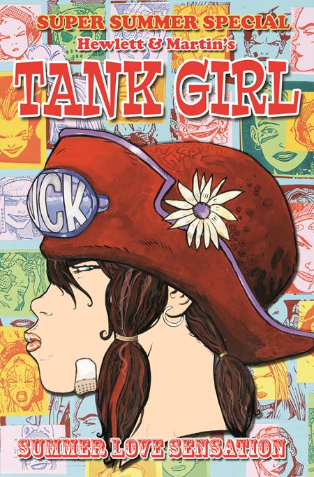 TANK GIRL SUMMER LOVE SENSATION 35TH ANNIVERSARY COMIC ONE SHOT CVR B JAMIE HEWLETT